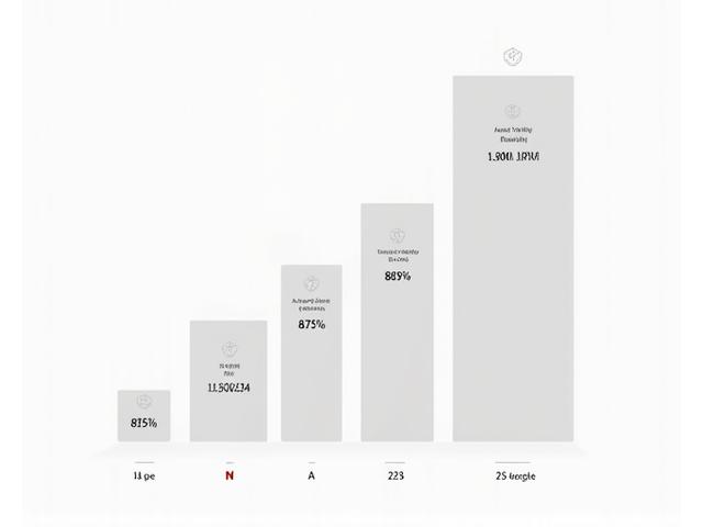 棒グラフと円グラフで示すバーバーショップの月商、利益率、顧客リピート率のデータ。